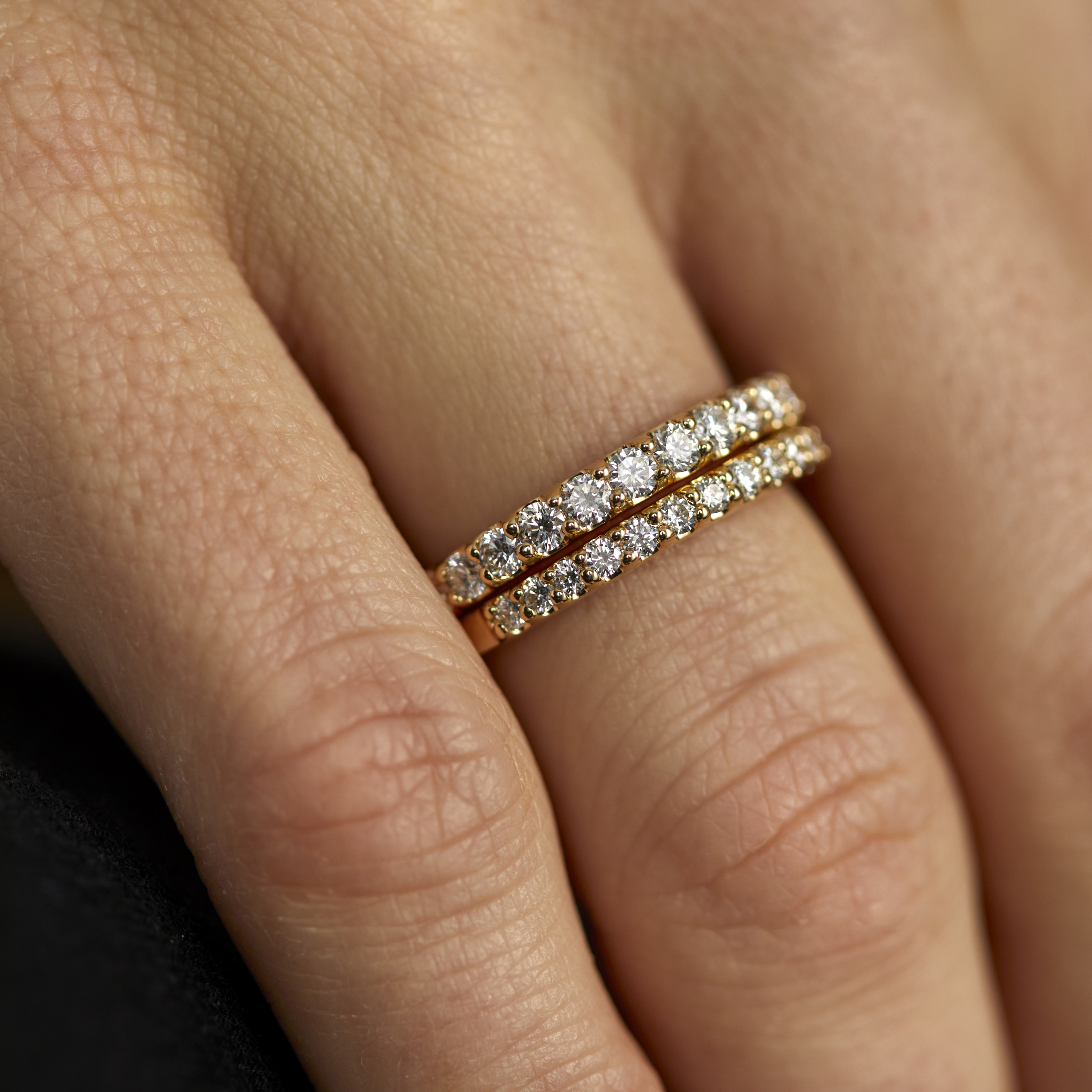 Clear Carats AneLora alliancering i 14 kt. guld og 0.50 ct. diamanter 8 Clear Carats AneLora alliancering i 14 kt. guld og 0.50 ct. diamanter - Billede 8