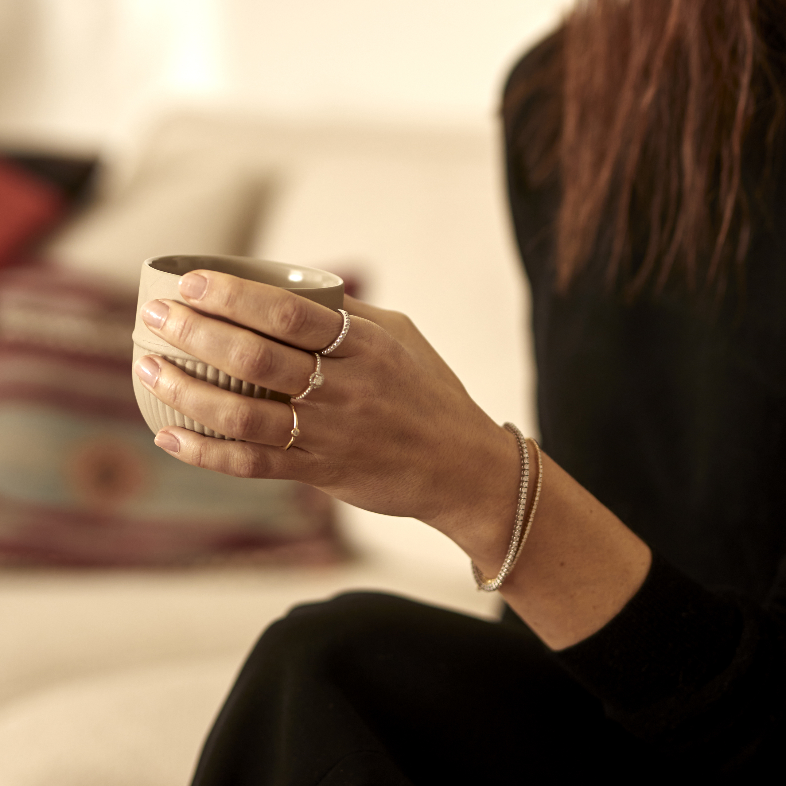 Clear Carats AneLora, alliancering i 14 kt hvidguld og 0.25 ct. diamanter 9 Clear Carats AneLora, alliancering i 14 kt hvidguld og 0.25 ct. diamanter - Billede 9