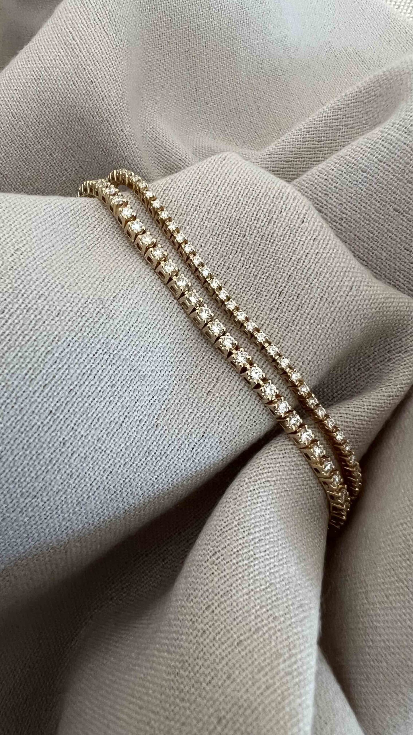 26116 - Tennisarmbånd i 14 kt. guld eller hvidguld og 1.0 carat diamanter 3 26116 - Tennisarmbånd i 14 kt. guld eller hvidguld og 1.0 carat diamanter - Billede 3