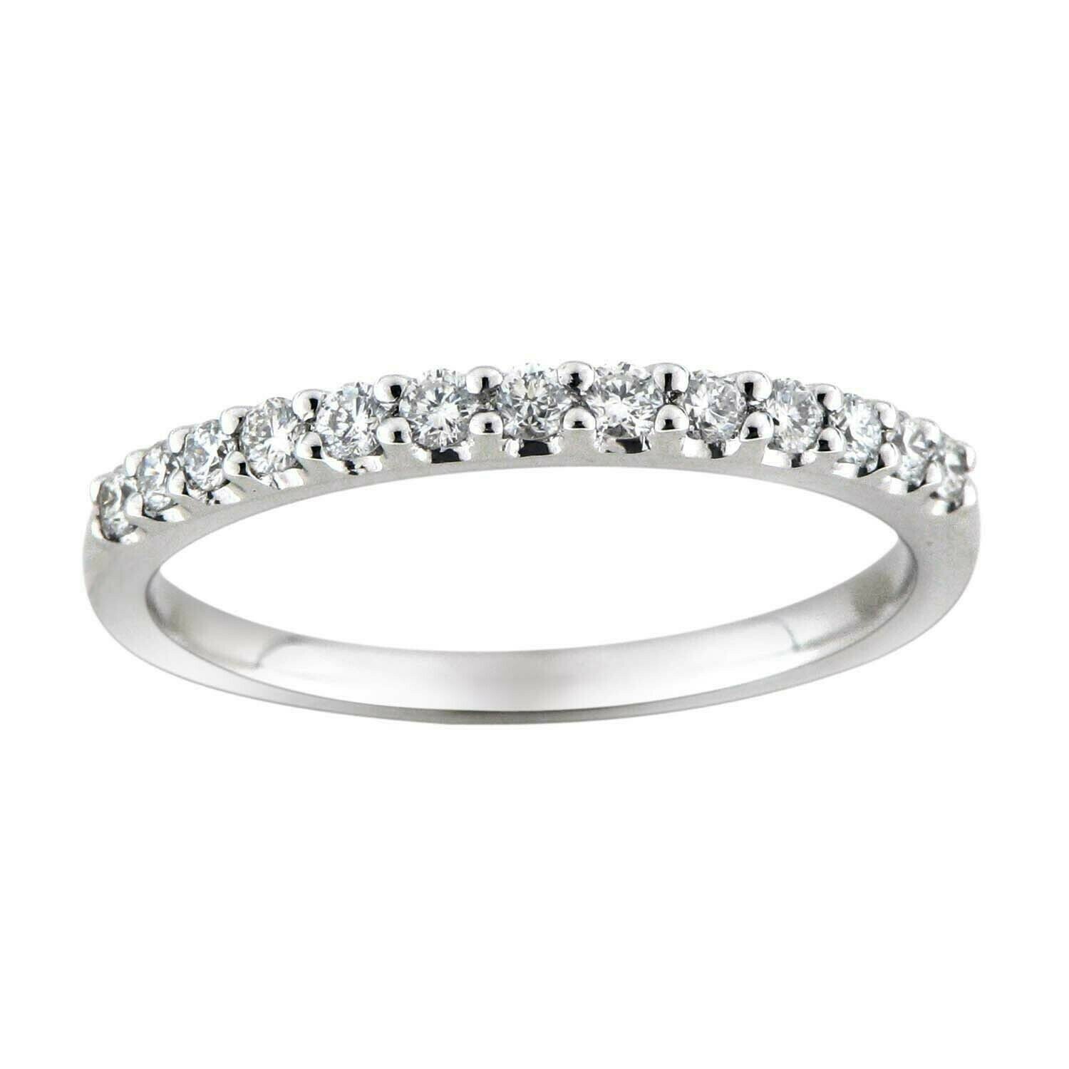 Clear Carats AneLora, alliancering i 14 kt hvidguld og 0.25 ct. diamanter 1 Alliaancering 0.25 ct