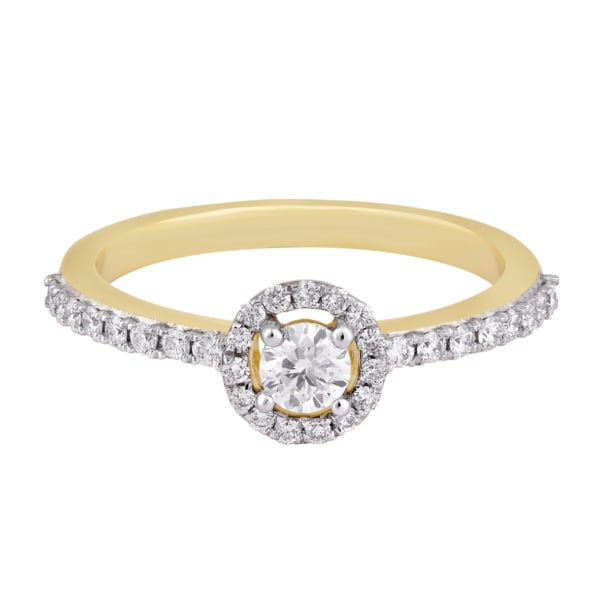 Clear Carats CC diamantring i 14 kt. guld og 0.40 ct. diamanter