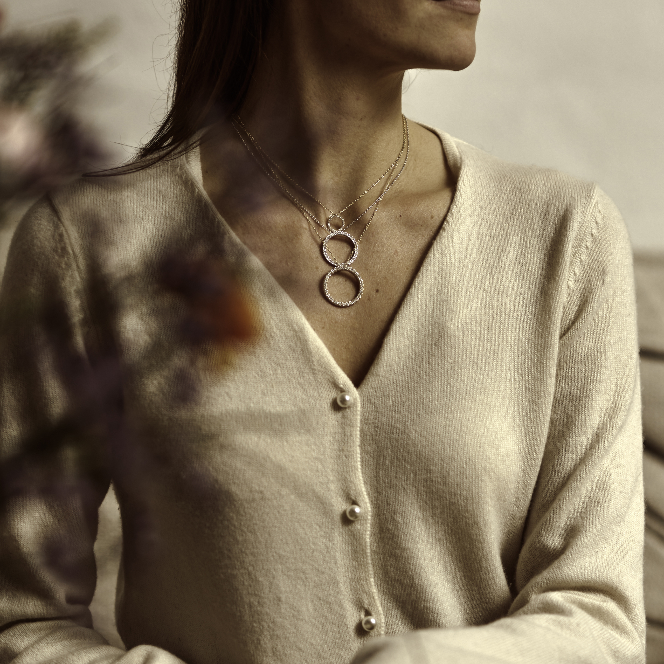 MyHALO diamantvedhæng i 14 kt. hvidguld og 1.0 ct. diamanter MyHALO diamantvedhæng i 14 kt. hvidguld og 1.0 ct. diamanter - Billede 3