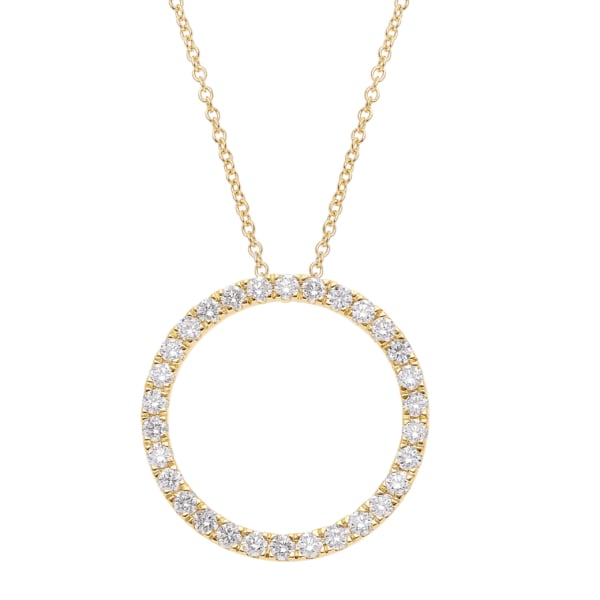 MyHALO diamant vedhæng i 14 kt. guld og 1.0 ct. diamanter