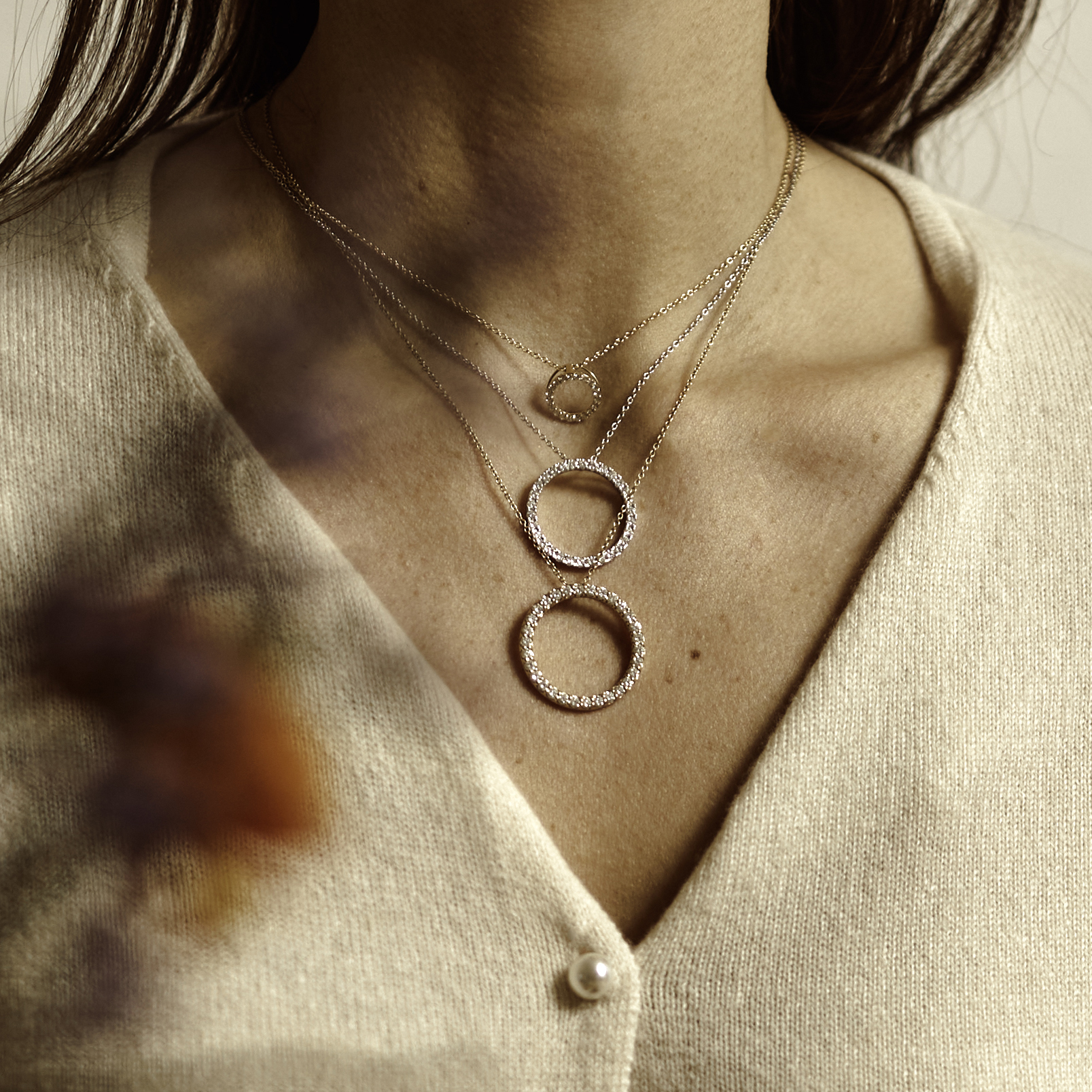 MyHALO diamantvedhæng i 14 kt. hvidguld og 1.0 ct. diamanter MyHALO diamantvedhæng i 14 kt. hvidguld og 1.0 ct. diamanter - Billede 2