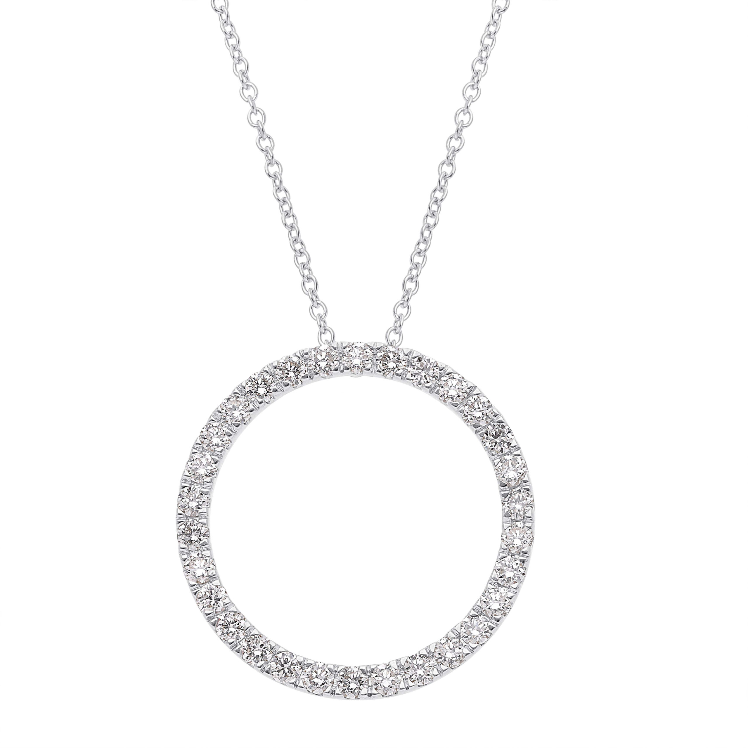 MyHALO diamantvedhæng i 14 kt. hvidguld og 1.0 ct. diamanter MyHALO diamantvedhæng i 14 kt. hvidguld og 1.0 ct. diamanter