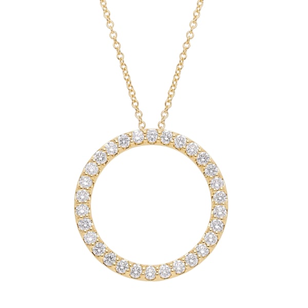 MyHALO diamant vedhæng i 14 kt. guld og 1.5 ct. diamanter