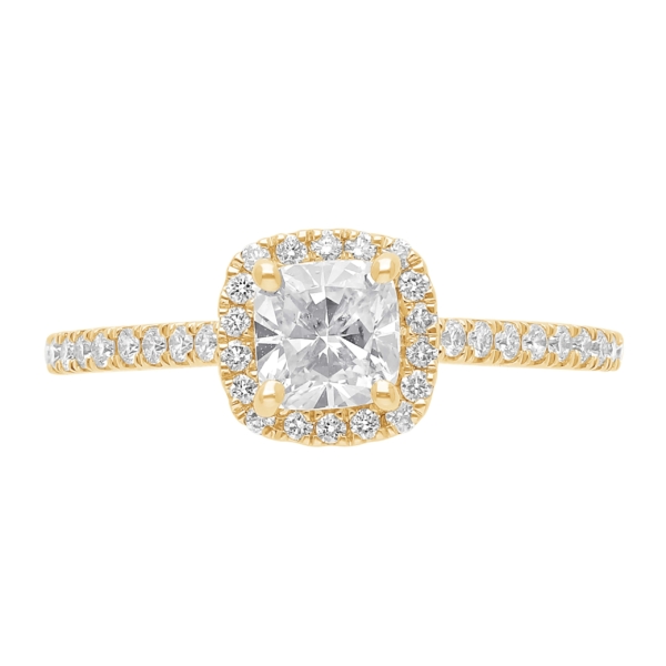 Stephanie's cushion cut 31024R
