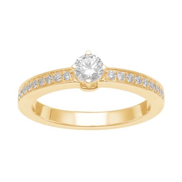 Solitairering 0.41 ct