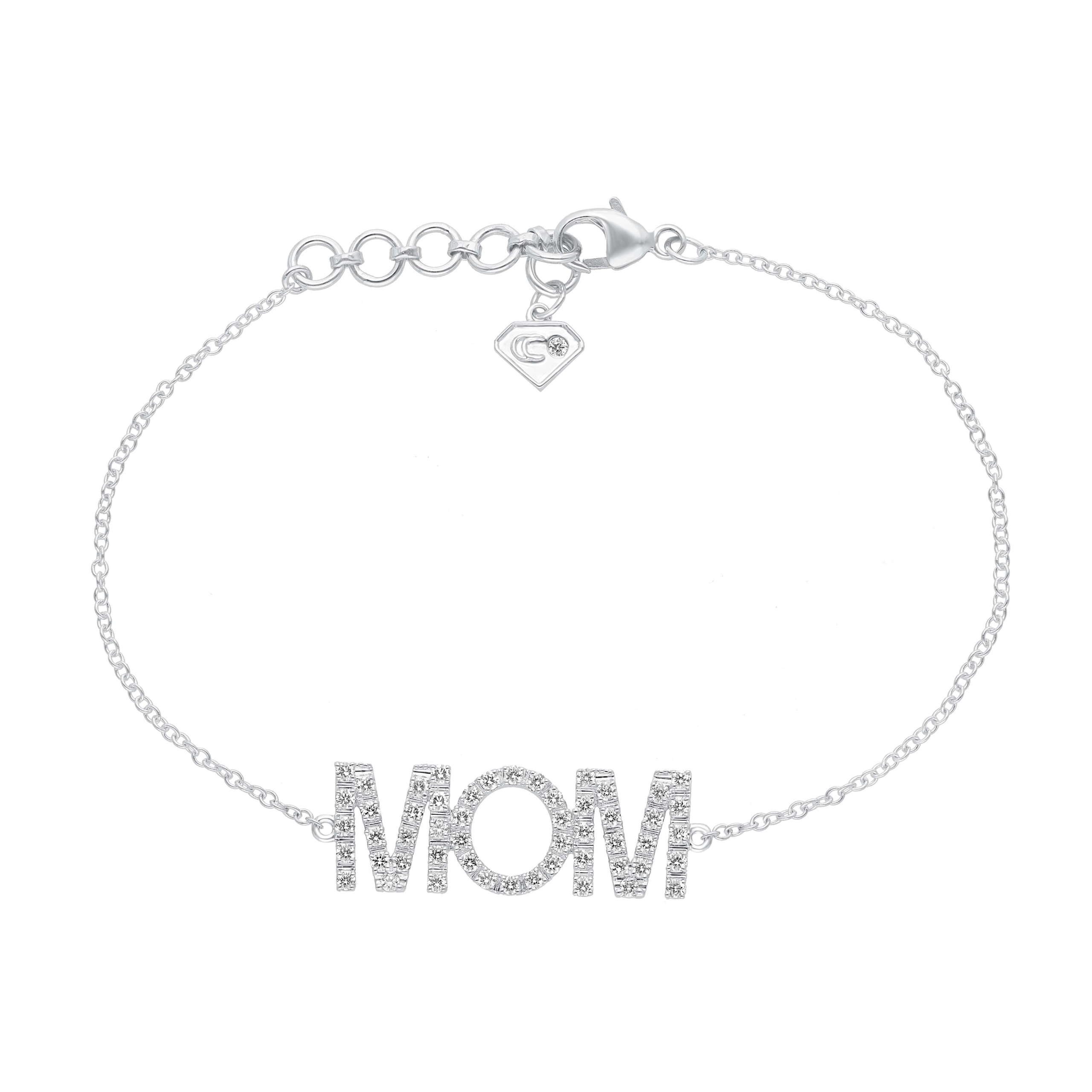 Elegant MOM armlænke fra Me&My serien i 14 kt. guld eller hviguld og diamanter Elegant MOM armlænke fra Me&My serien i 14 kt. guld eller hviguld og diamanter - Billede 2