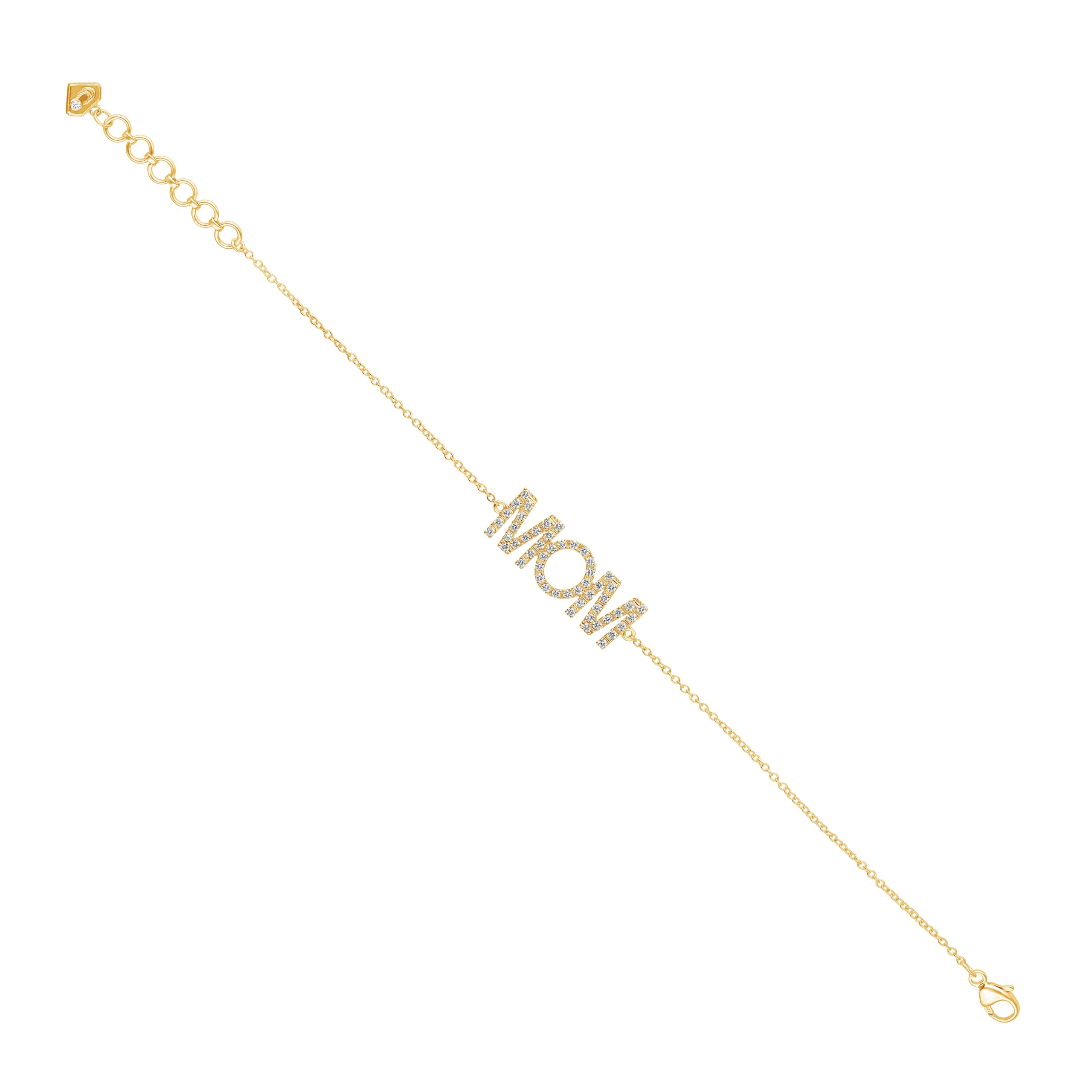 Elegant MOM armlænke fra Me&My serien i 14 kt. guld eller hviguld og diamanter Elegant MOM armlænke fra Me&My serien i 14 kt. guld eller hviguld og diamanter - Billede 3