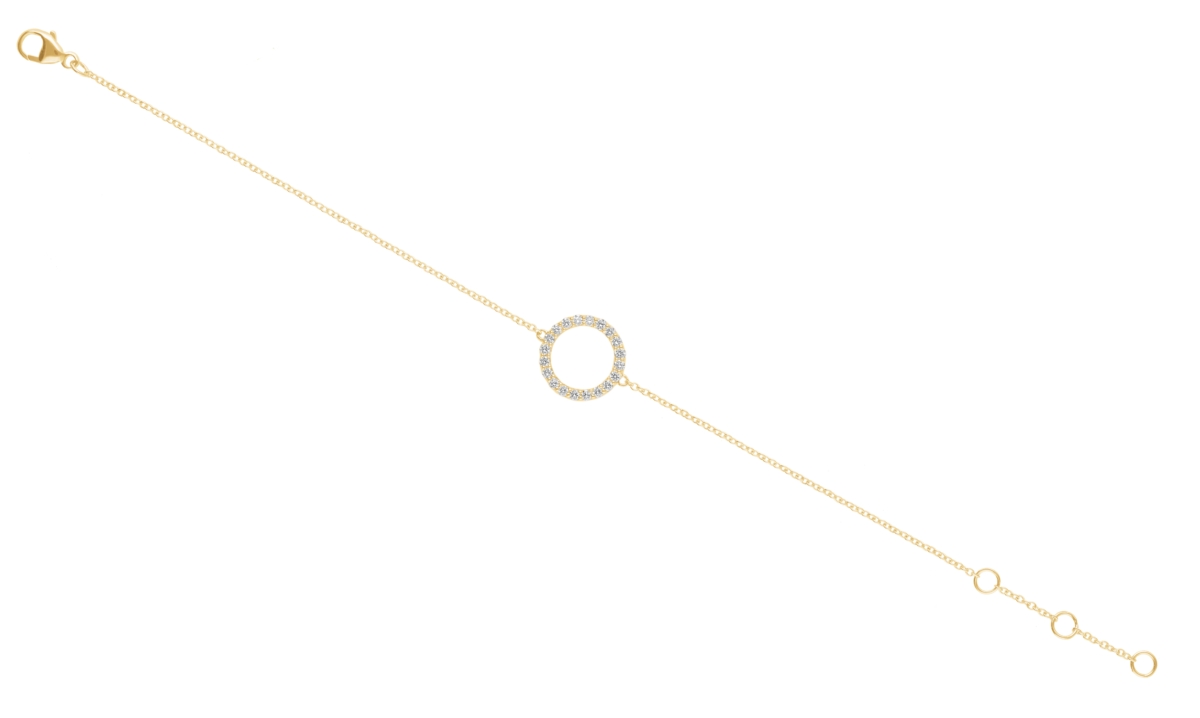 Mycircle armbånd i 14 kt. guld og 0.25 ct. diamanter - Image 2