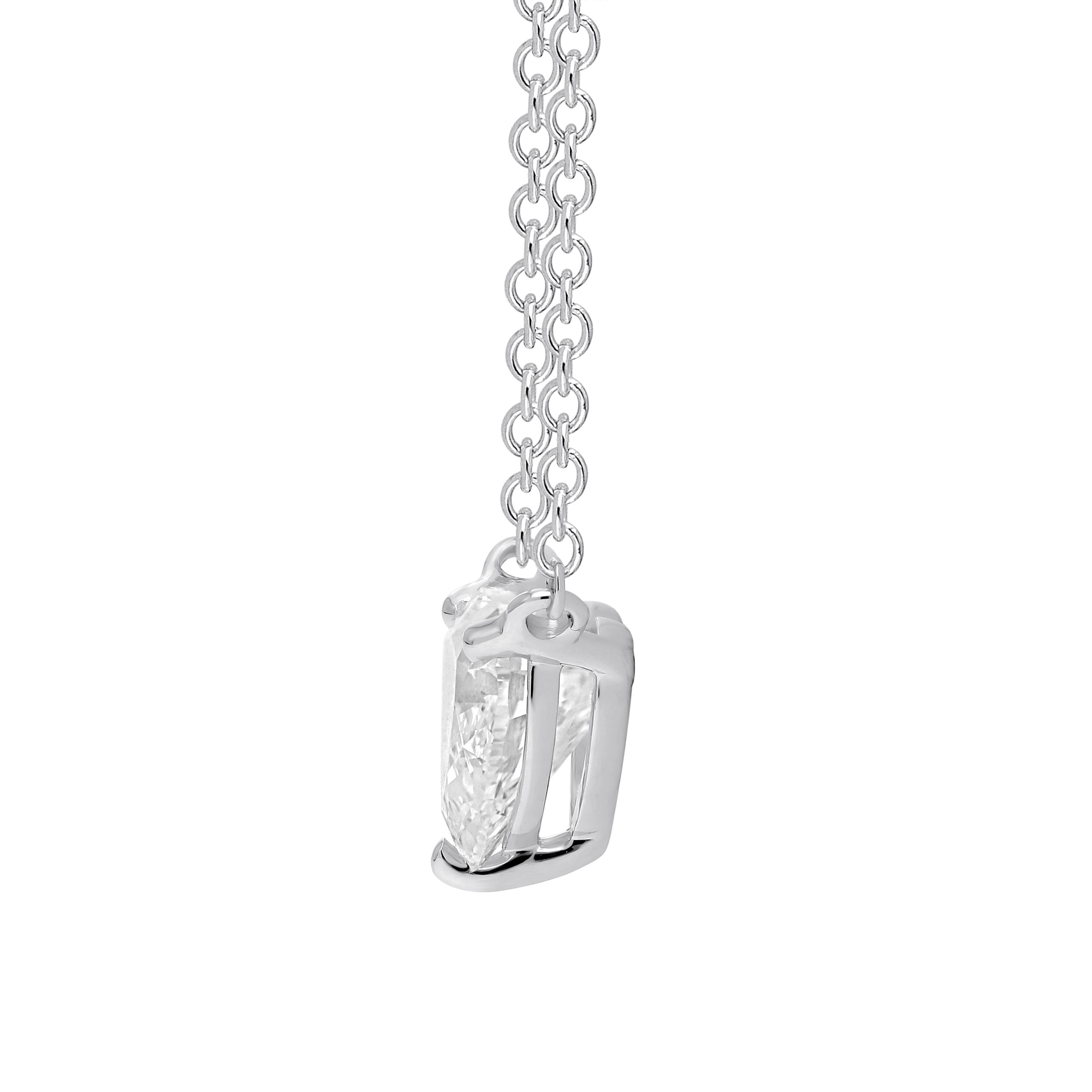 My diamond - diamant vedhæng i massiv 14 kt. hvidguld og lab-grown diamant i 1,0 ct. My diamond, diamantvedhæng med 1,0 ct.