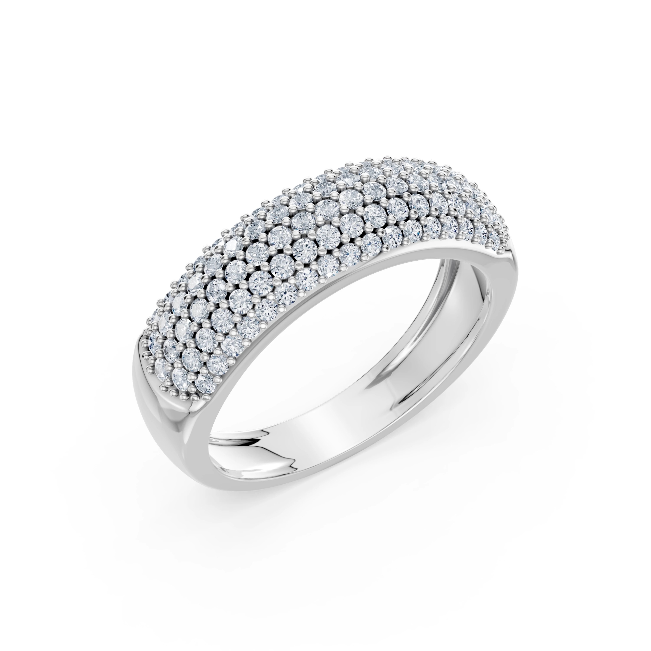 NYHED - Kaia pavé diamantring i 14 kt. guld med 0,7 ct.tw. naturlige diamanter KAIA diamantring med 89 stk. páve besatte naturlige diamanter