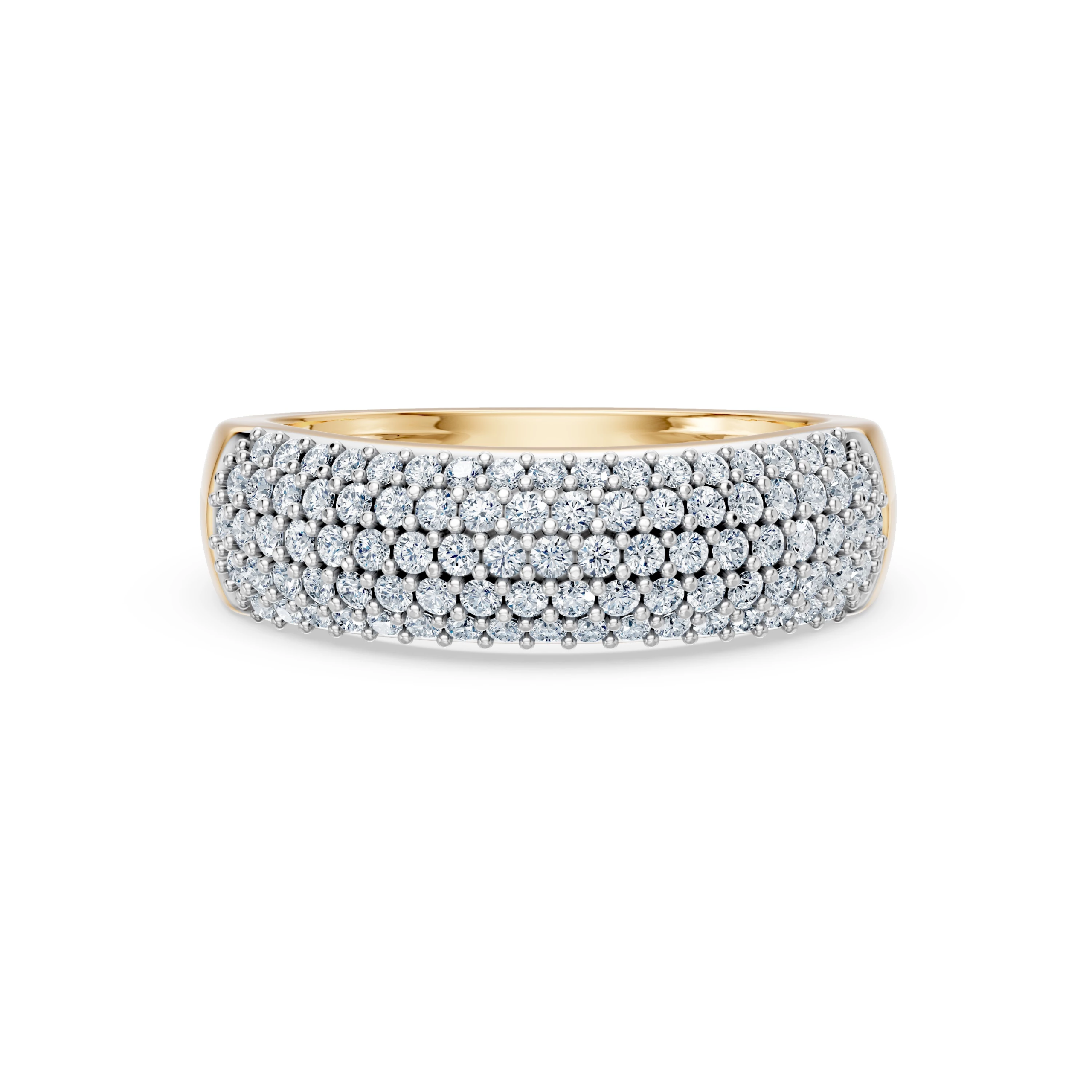 NYHED - Kaia pavé diamantring i 14 kt. guld med 0,7 ct.tw. naturlige diamanter NYHED - Kaia pavé diamantring i 14 kt. guld med 0,7 ct.tw. naturlige diamanter - Billede 4